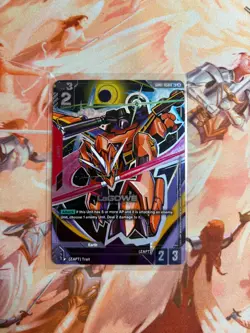 Gundam Card Game Newtype Rising LaGOWE GD01-050 R+ Holo Foil x1 - Image 1