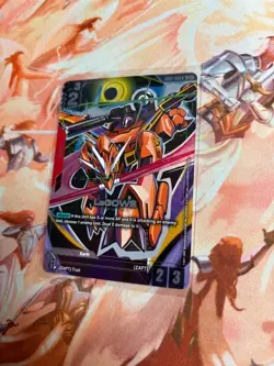 Gundam Card Game Newtype Rising LaGOWE GD01-050 R+ Holo Foil x1 - Image 2