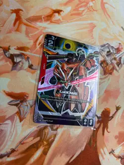 Gundam Card Game Newtype Rising LaGOWE GD01-050 R+ Holo Foil x1 - Image 3