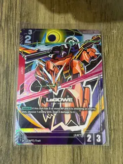 Gundam Card Game Newtype Rising LaGOWE GD01-050 R+ Holo Foil x1 - Image 1