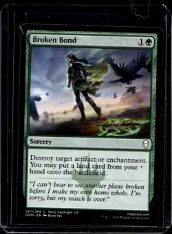NM Broken Bond, MTG, Dominaria, Magic the Gathering, 157 - Image 1