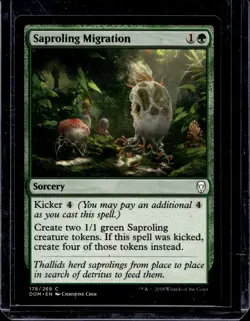 MTG Magic the Gathering Saproling Migration (178/296) Dominaria - Image 1