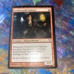 Avacyn Restored Somberwald Vigilante MTG Magic the Gathering NM - Image 1