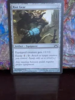 Magic the Gathering MTG Riot Gear (236) TCG CARD - Image 1
