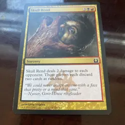 MTG Magic The Gathering Skull Rend regular TCG CARD TRADING GAME - Image 2