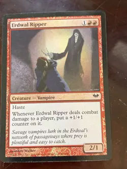 MTG Erdwal Ripper FOIL Dark Ascension NM Red Common MAGIC GATHERING CARD TCG - Image 3