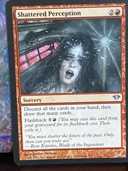 Shattered Perception 104/158 Dark Ascension MTG Magic The Gathering CARD - Image 1
