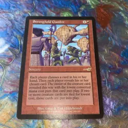 Stronghold Gambit Nemesis Rare Magic the Gathering MTG TCG CARD - Image 1