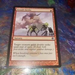 Scars of Mirrodin Assault Strobe MTG Magic the Gathering TCG CARD - Image 1