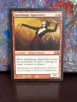 Sparkmage Apprentice [Magic 2010] Magic MTG TCG CARD - Image 1