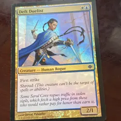 Deft Duelist FOIL Common Magic MtG Shards of TCG CARD - Image 3