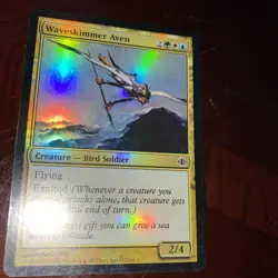 MAGIC Shards of Alara - Waveskimmer Aven - Foil MTG TCG CARD - Image 1