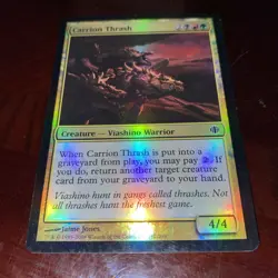 Carrion Thrash - Foil MTG Shards of Alara NM Magic Foil TCG CARD - Image 1