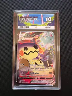 Mimikyu VMAX TG17/TG30 Special Art Brilliant Stars Pokemon ACE 10 GEM MINT - Image 1