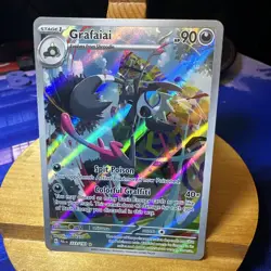 Grafaiai 223/193 Sv02: Paldea Evolved Holo Pokemon Tcg Rare Illustration - Image 1