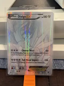 Pokemon TCG: XY Phantom Forces - Dialga EX 122/119 Secret Silver Full Art - Image 1