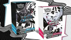 PRESALE Pokemon TCG Scarlet & Violet Black Bolt & White Flare Booster Bundle Set - Image 1