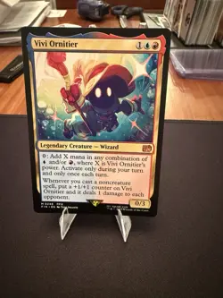 Final Fantasy MTG Magic The Gathering Vivi Ornitier Non-Foil Rare FIN - Image 1