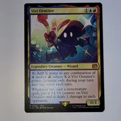 Final Fantasy MTG Magic The Gathering Vivi Ornitier Non-Foil Rare FIN - Image 1