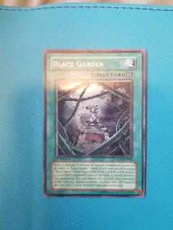 Yugioh Black Garden CSOC-EN048 1st Edition Super Rare Crossroads Chaos - Image 1
