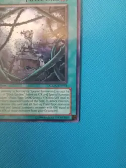 Yugioh Black Garden CSOC-EN048 1st Edition Super Rare Crossroads Chaos - Image 3
