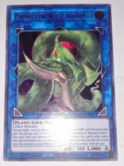 DUOV-EN021 Predaplant Verte Anaconda | 1st Edition | Ultra Rare Card YuGiOh TCG - Image 2