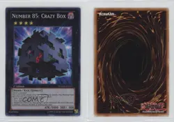 Number 85: Crazy Box 1st Ed. YuGiOh Hunters #NUMH-EN033 0s6p - Image 3