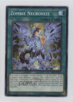 Zombie Necronize 1st Ed. YuGiOh Horde Structure Deck #SR07-EN023 0s6p - Image 1