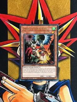 RA02-EN006 Droll & Lock Bird Ultra Rare 1st Edition NM Yugioh Card - Image 1
