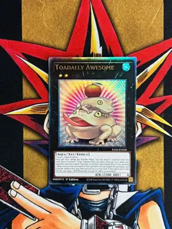 RA03-EN040 Toadally Awesome Ultimate Rare 1st Edition NM Yugioh Card - Image 1