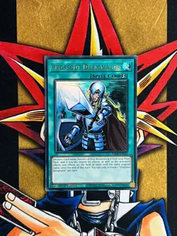 RA02-EN063 Crossout Designator Ultra Rare 1st Edition NM Yugioh Card - Image 1