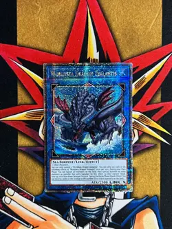 RA04-EN082 Worldsea Dragon Zealantis Quarter Century Secret Rare NM Yugioh Card - Image 1