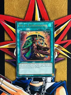 RA01-EN059 Pot Of Extravagance Ultra Rare 1st Edition NM Yugioh Card - Image 1