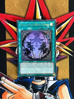INFO-EN058 Tales Of The White Forest Ultra Rare 1st Edition NM Yugioh Card - Image 1