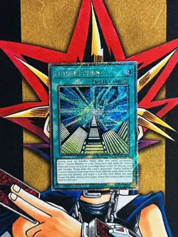 RA03-EN168 Future Fusion Platinum Secret Rare 1st Edition NM Yugioh Card - Image 1