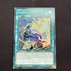 ALIN-EN066 Gordian Slicer Secret Rare 1st Edition NM Yugioh Card - Image 1