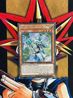 LEDE-EN003 Silent Magician Zero Secret Rare 1st Edition NM Yugioh Card - Image 1