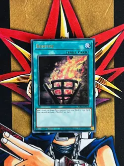 RA03-EN073 Bonfire Ultra Rare 1st Edition NM Yugioh Card - Image 1