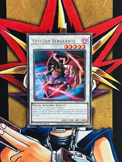 STAS-EN041 Stygian Sergeants Ultra Rare 1st Edition NM Yugioh Card - Image 1