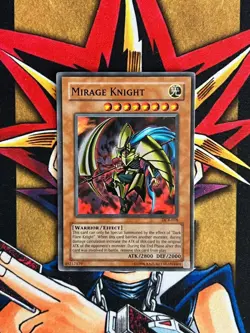 DCR-018 Mirage Knight Super Rare UNL Edition NM Yugioh Card - Image 1