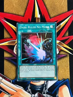 RA01-EN060 Dark Ruler No More Super Rare 1st Edition NM Yugioh Card - Image 1