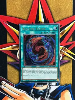 BROL-EN067 Red-Eyes Fusion Ultra Rare 1st Edition NM Yugioh Card - Image 1