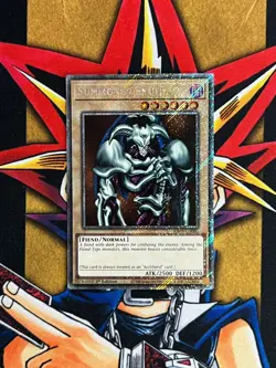 RA03-EN086 Summoned Skull Platinum Secret Rare 1st Edition NM Yugioh Card - Image 1