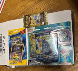 Pokemon Suicune Legendary Beasts Pin 3 Pack Blister + Evolutions pack +bonus - Image 1
