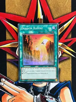 MYFI-EN056 Dragon Ravine Super Rare 1st Edition NM Yugioh Card - Image 1