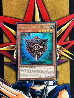INFO-EN003 Shield Of Millennium Dynasty Ultra Rare 1st Edition NM Yugioh Card - Image 1