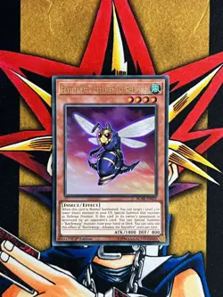 BLHR-EN035 Battlewasp Arbalest Rapidfire Ultra Rare 1st Edition NM Yugioh Card - Image 1