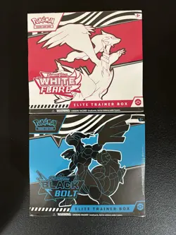 Pokemon TCG: Black and White Regular Elite Trainer Box ETB Set of 2 - Image 1