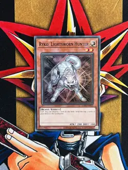 LODT-EN022 Ryko, Lightsworn Hunter Super Rare UNL Edition NM Yugioh Card - Image 1