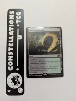MTG Magic The Gathering: Aetherdrift: Wastewood Verge #0268 Rare - NM - Image 1